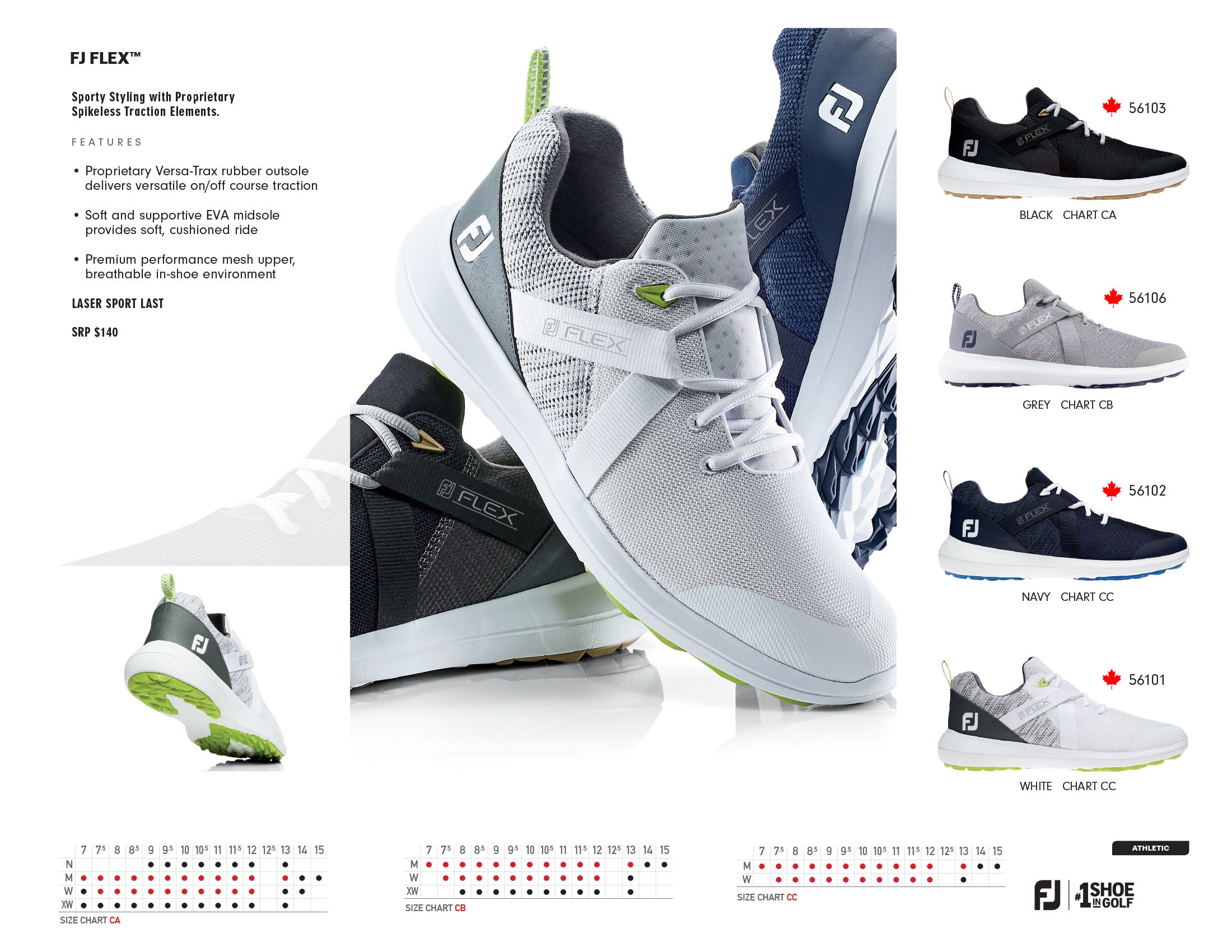 FJ Flex golf shoe Shop Golf Apparel Clubs and Gear in East Oakville ON PARfect Swing